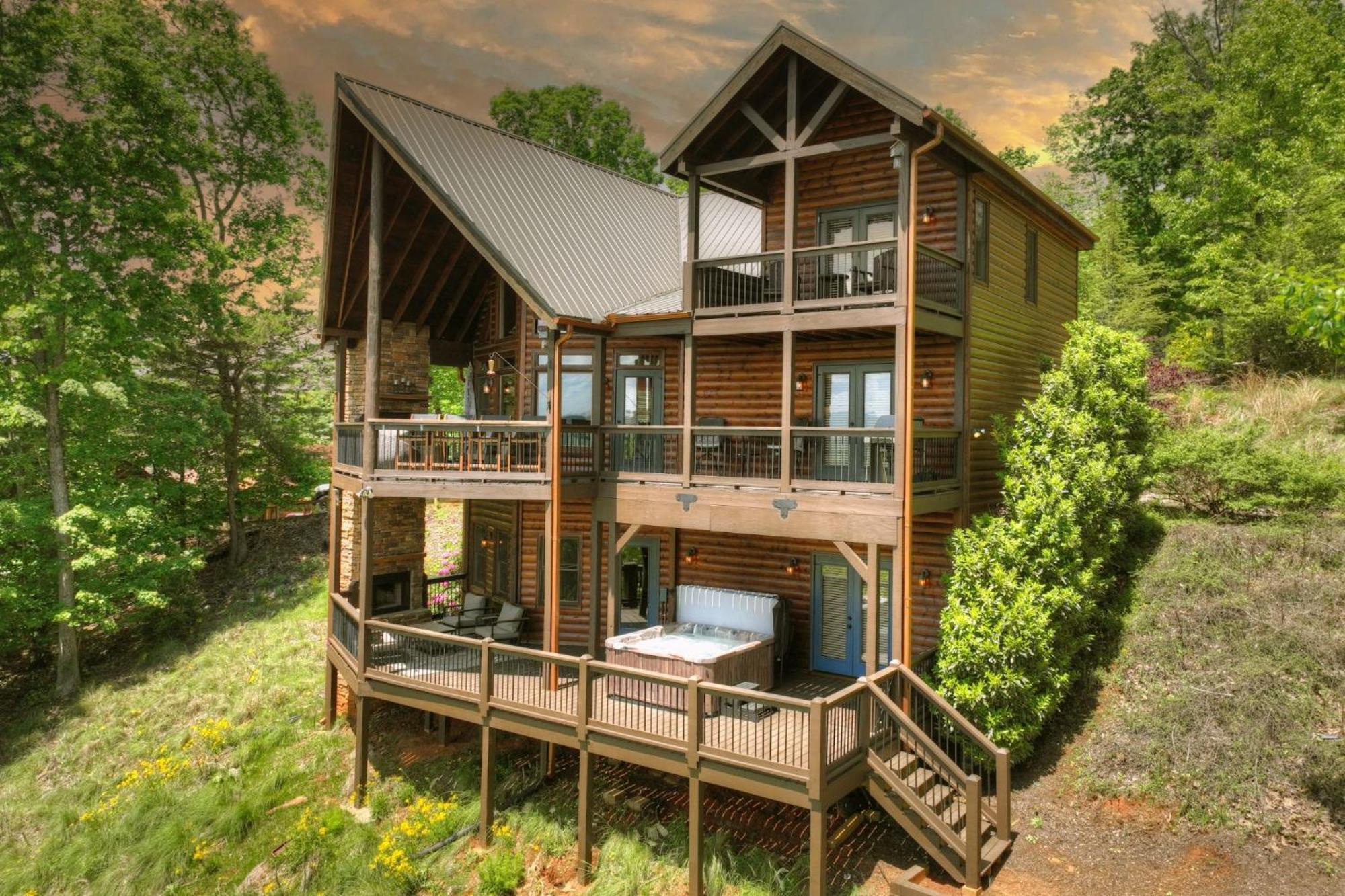 Sunrise Vista Lodge Mineral Bluff Экстерьер фото