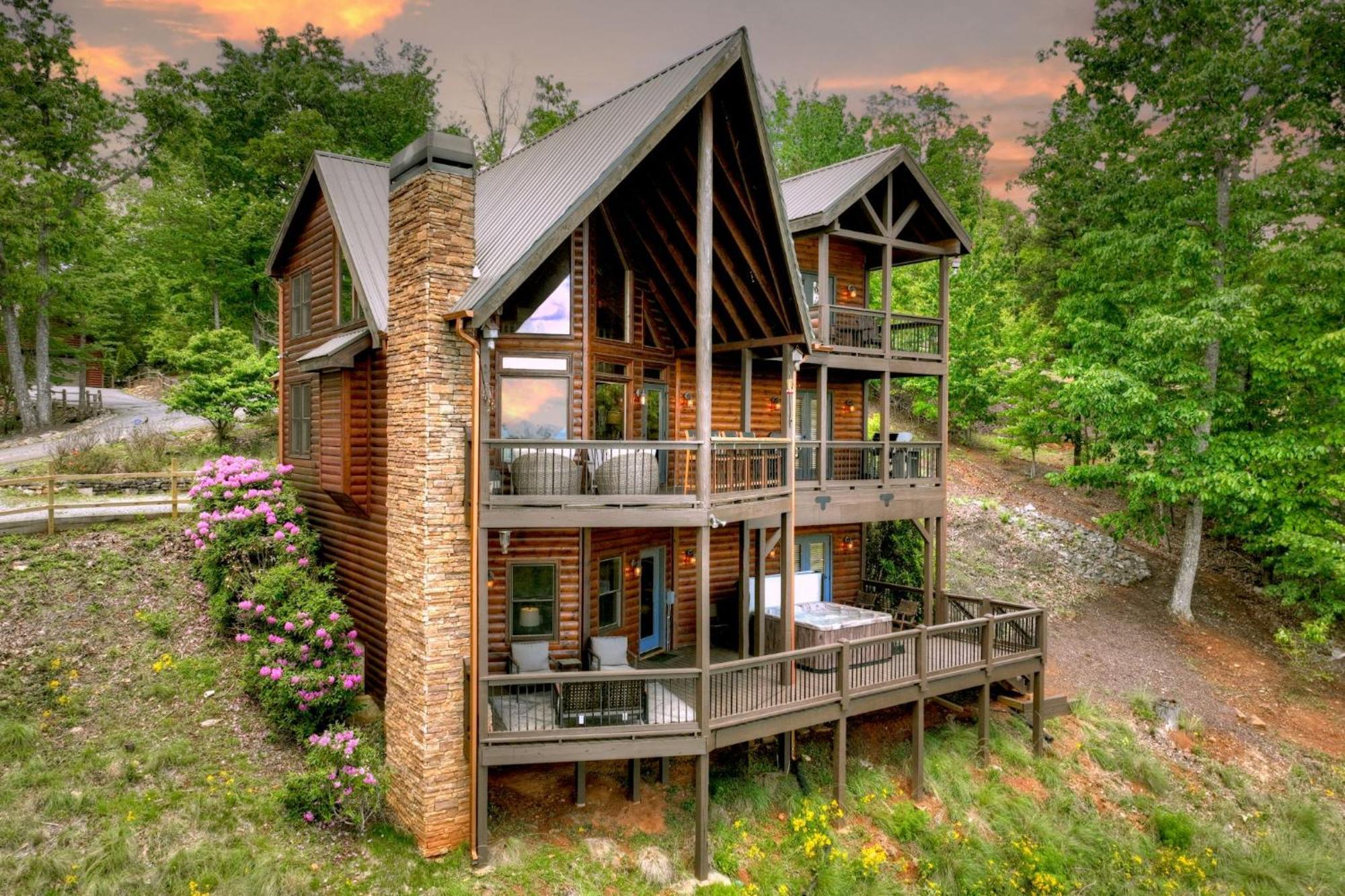 Sunrise Vista Lodge Mineral Bluff Экстерьер фото